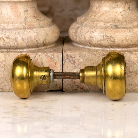 #27332 Salvaged Antique Doorknob Set image 3